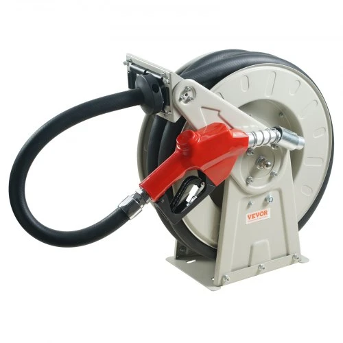 VEVOR Kuro žarnos ritė, 19,05 mm x 15,24 m, automatinė dyzelino žarna, 20,68 bar