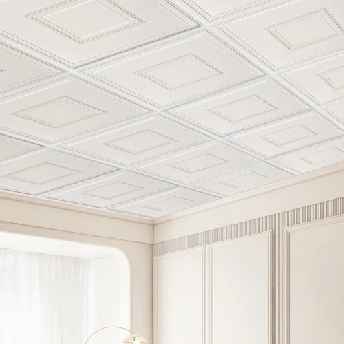 VEVOR 12 vnt. PVC lubų plokštės 61x61 cm