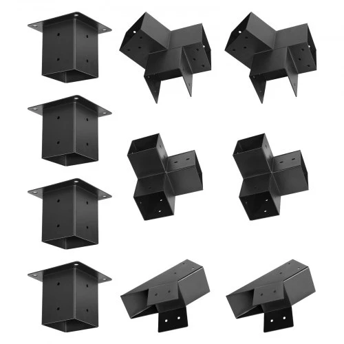 VEVOR Pergolos tvirtinimo elementų rinkinys 9x9 cm