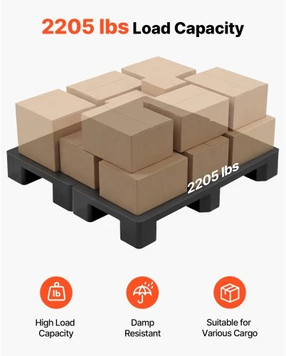 VEVOR Plastikiniai padėklai, 2 vnt.