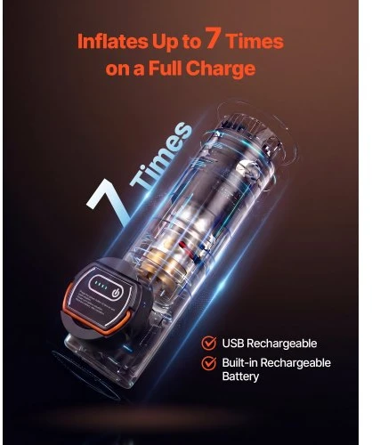 VEVOR Pripučiama palapinė, 4-6 vietų, žalia, 300 x 300 x 225 cm