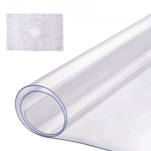 VEVOR pvc stalo apsauga 14x24 colių