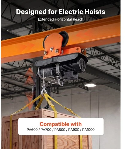 VEVOR Rankinio stūmimo vežimėlis elektrinei gervei 1 t