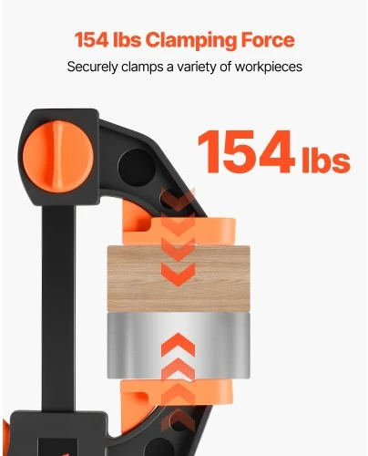 VEVOR Spaustuvų rinkinys medienai, 8 vnt., 15 cm ir 30 cm, iki 70 kg