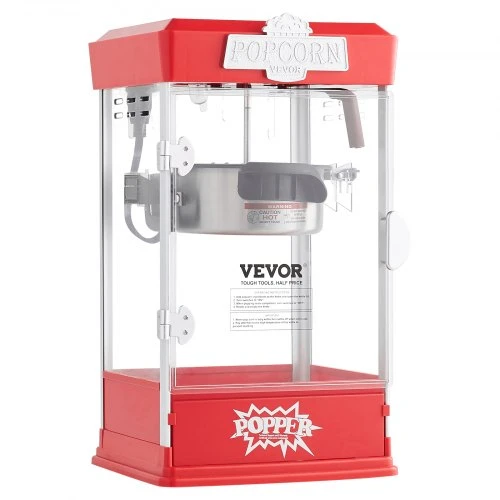 VEVOR Stalinis spragėsių gaminimo aparatas 480W 113 g raudonas