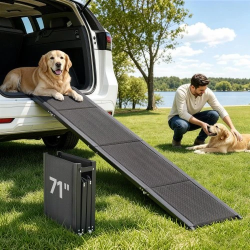 VEVOR Šunų rampa automobiliams 180 x 43 cm