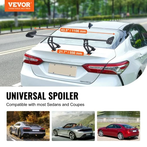 VEVOR Universalus galinis spoileris GT stiliumi