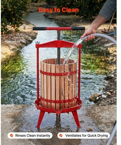 VEVOR Vaisių vyno spaudykla 4.75Gal/18L