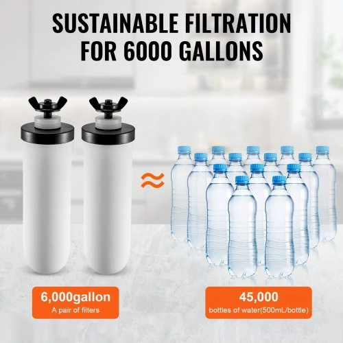 VEVOR vandens filtrų keitimo elementai, keramikos filtrai