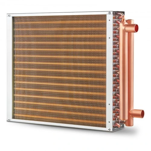 VEVOR 40.64x40.64 cm vandens-oro šilumokaitis, 3 eilės