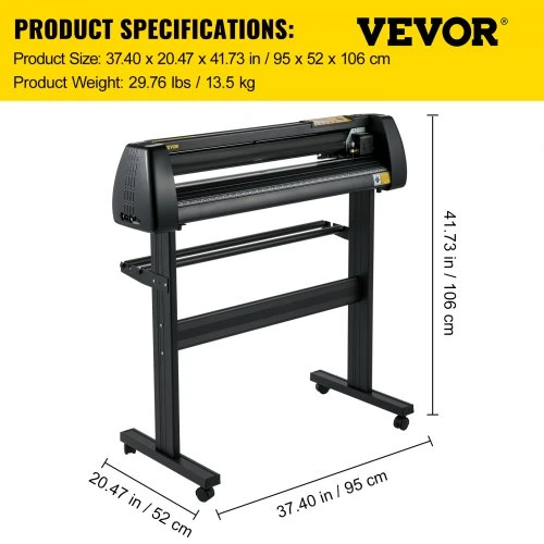 VEVOR Vinilo pjaustytuvė 720 mm stovo komplektas