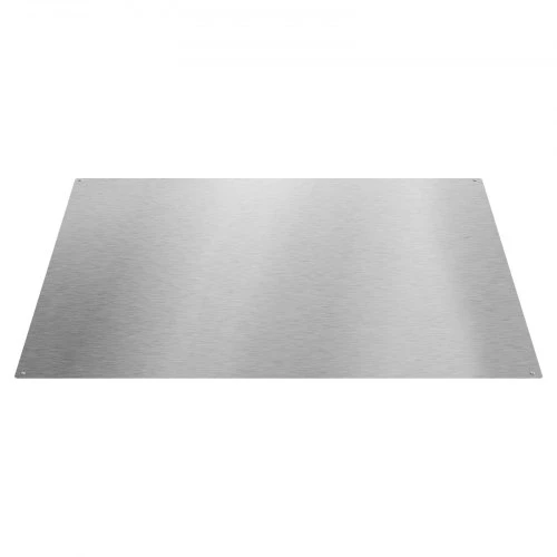 VEVOR 76x76 cm nerūdijančio plieno sienelė viryklei