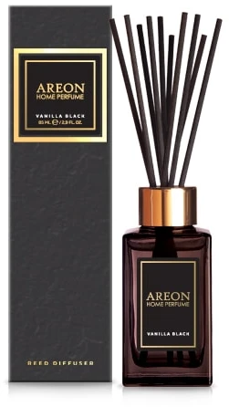 Namų kvapas AREON VANILLA Juodas, 85 ml