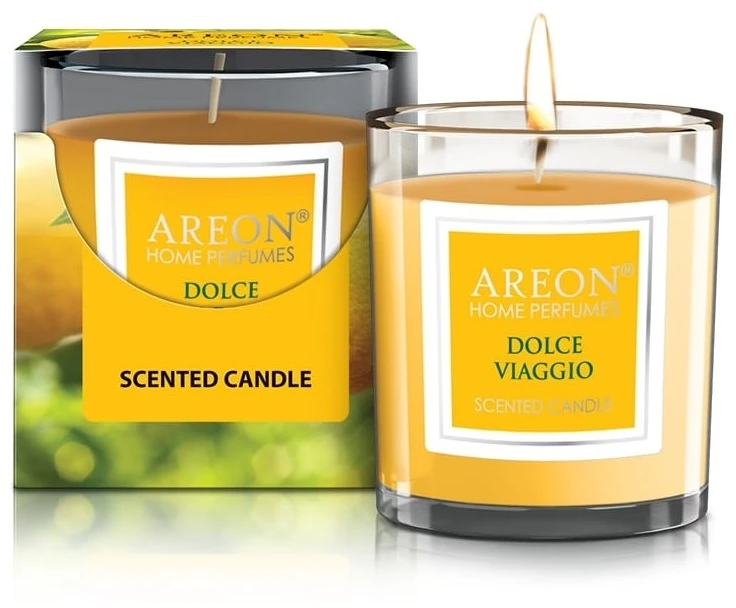 Areon Aromatinė žvakė Dolce Viaggio 120 g