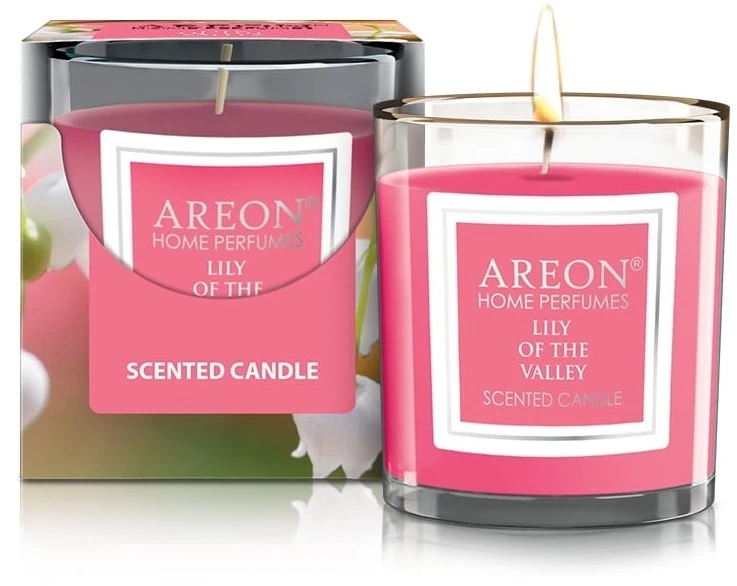 Areon Aromatinė žvakė Lily of the Valley 120 g