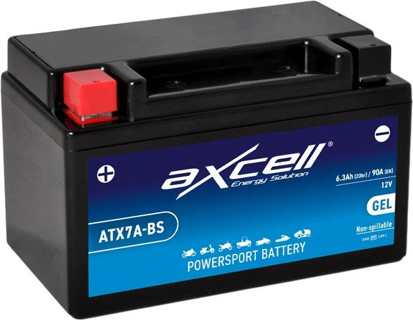 Akumuliatorius Axcell GEL 6Ah 90A +/- 12V 150x87x93mm