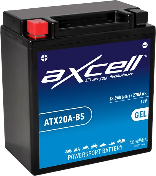 Axcell MF 18Ah 270A +/- 12V akumuliatorius 150x87x161mm