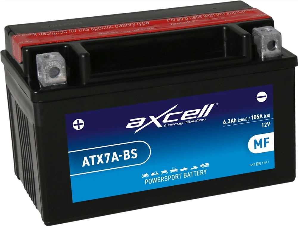 Axcell MF 6Ah 105A +/- 12V akumuliatorius 150x87x93mm