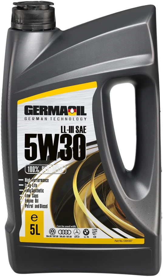 Germaoil 5W30 5L C3 SN/CF LL-III 504.00/507.00 LL-04