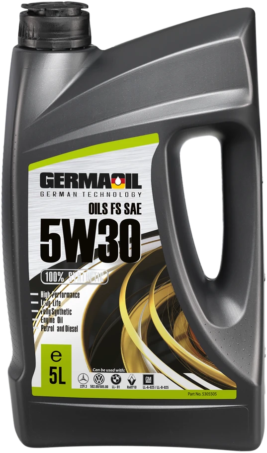 Germaoil 5W30 5L FS A3/B4 SN/CF 502.00/505.00 LL-01