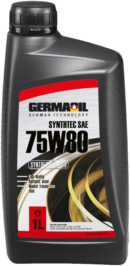 Germaoil 75W80 1L Synth Tec GL4/GL5 sintetinė