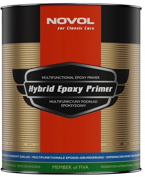 Novol HYBRID EPOXY PRIMER – epoksidinis gruntas 2.8L pilkas