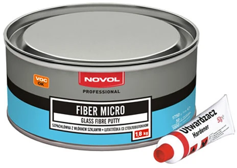 Novol Glaistas su stiklo pluoštu FIBER MICRO 1.8kg