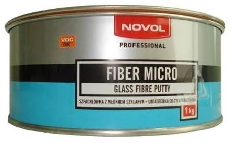 Novol Glaistas su stiklo pluoštu FIBER MICRO 1kg