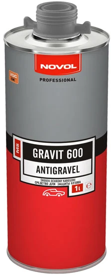 Novol Kėbulo danga GRAVIT 600 pilka 1 l