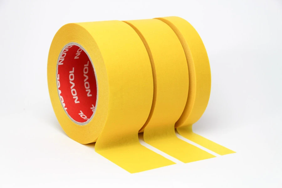 Novol Maskavimo juosta PREMIUM 38mm 110°C Geltonas 1×24