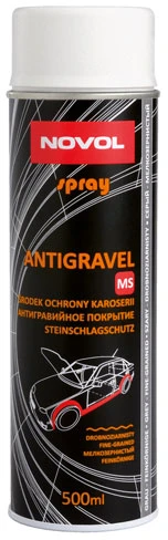 Novol Kėbulo danga balta ANTIGRAVEL MS aerozolinė 500 ml