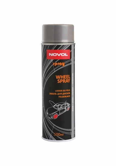 Novol Sidabriniai ratlankių dažai WHEEL Sidabrinis aerozoliniai 500ml