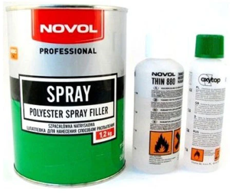 Novol Purškiamas glaistas SPRAY 1.2kg (0,80l)