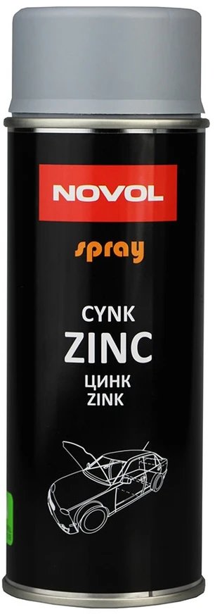 NOVOL Purškiklis Zinc, purškiamas cinkas, aerozolis, 400ml