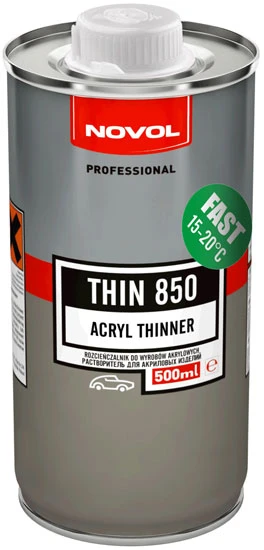 Novol Akrilinis skiediklis 0.5 l greitas THIN 850