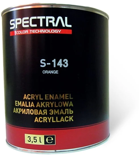 SPECTRAL Dažai S-143 Oranžinis 3.5 l