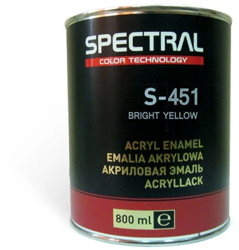 SPECTRAL Dažai S-451 Bright Geltona 0.8L