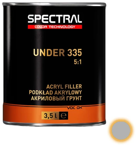 SPECTRAL Akrilinis gruntas UNDER 335 5:1 P3 pilkas 3.5 l