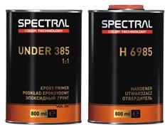SPECTRAL Epoksidinis gruntas su kietikliu UNDER385+H6985 1:1 (komplektas 0.8L+0.8L)