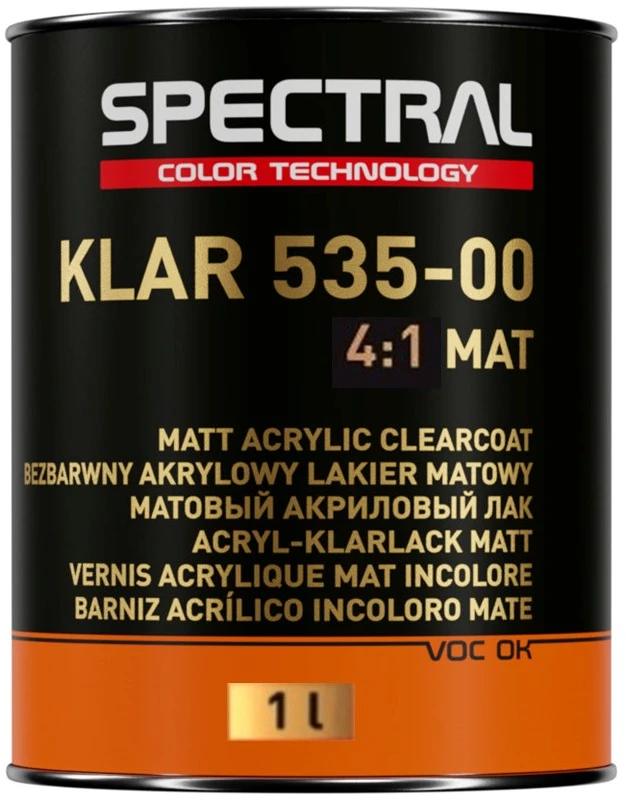 SPECTRAL Matinis lakas 535-00 MAT 4+1 1L