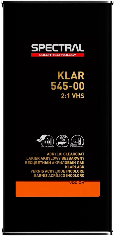 SPECTRAL Akrilinis lakas KLAR 545-00 VHS 2:1 5L