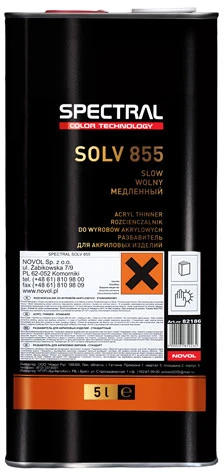 SPECTRAL Akrilinis skiediklis SOLV 855 lėtas 5 l