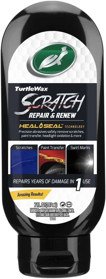 TURTLE WAX HD Scratch Repair, priemonė giliems įbrėžimams šalinti, 200ml