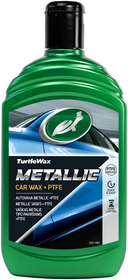 TURTLE WAX greito poliravimo valiklis + metalinis vaškas PTFE, vaškas, 500 ml