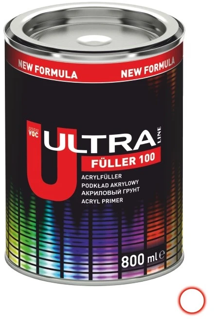 ULTRA Gruntas FÜLLER 100 baltas 0.8L