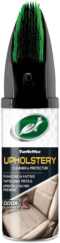 TURTLE WAX Power Out Upholstery With Odor-X, apmušalų valiklis ir apsaugos priemonė, 400 ml