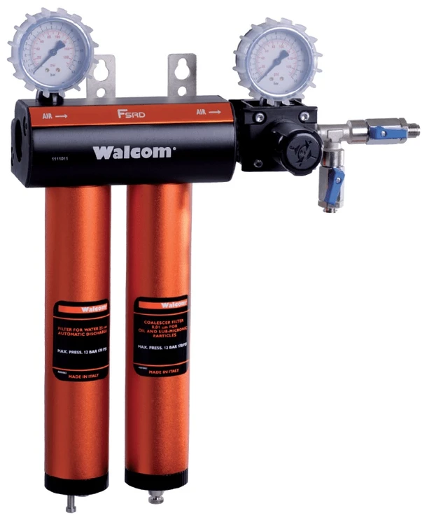 Walcom Filter system FSRD for painting booth