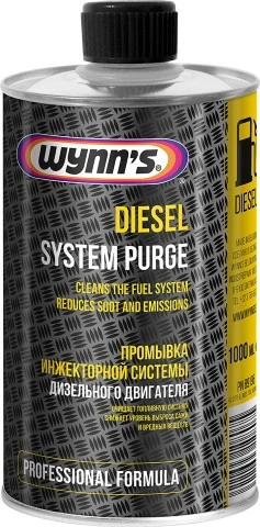 WYNNS Diesel System Purge Pro, dyzelinės įpurškimo sistemos valiklis, 1 l