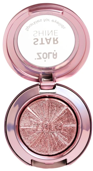 Akių vokų blizgučiai „Star Shine Sparkle“ - Gold rusvai gelsvas