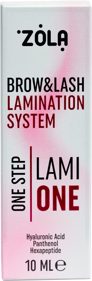 Antakių ir blakstienų laminavimo sistema - LAMIONE ONE STEP